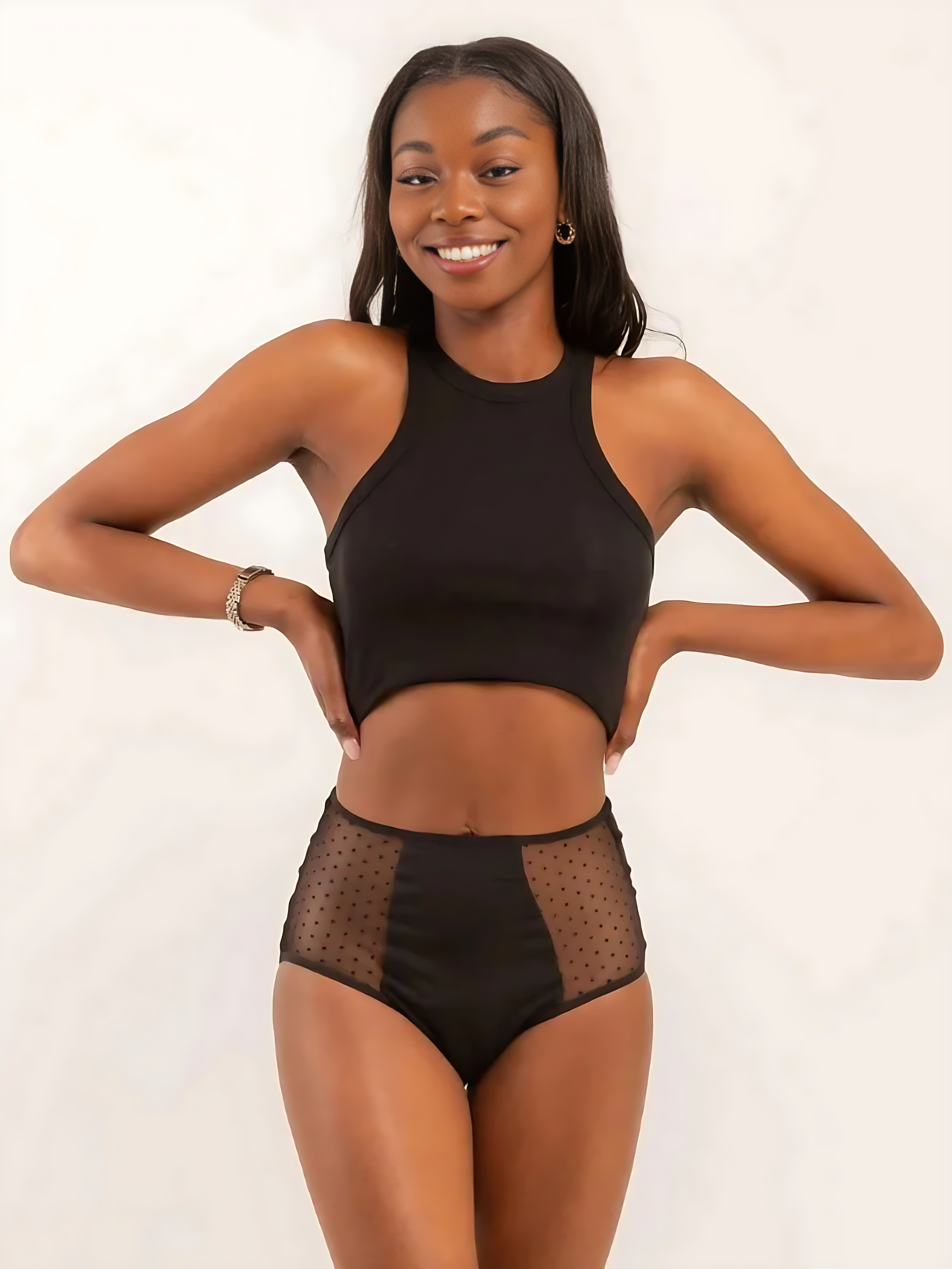 Culotte Menstruelle Taille Haute – Flux moyen à abondant