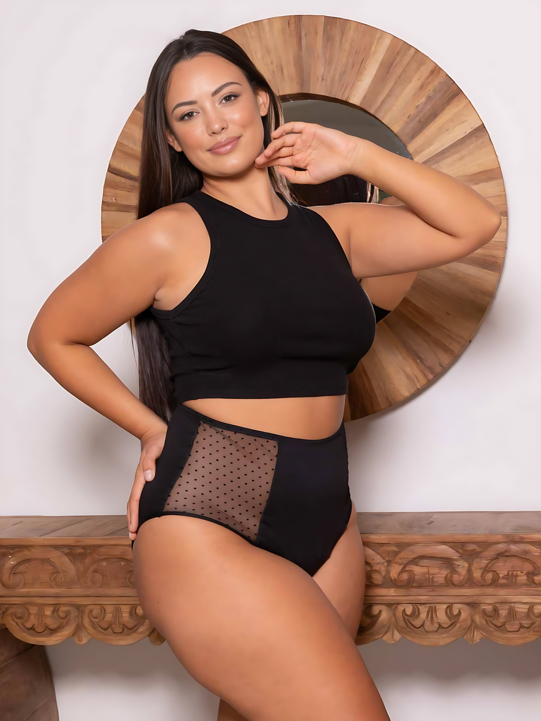 Culotte Menstruelle Taille Haute – Flux moyen à abondant