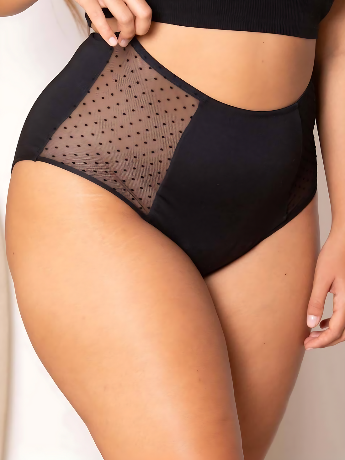 Culotte Menstruelle Taille Haute – Flux moyen à abondant